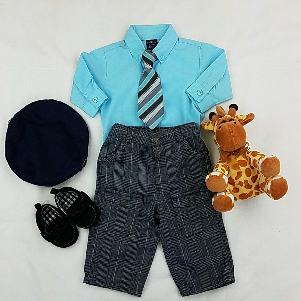 Dockets/Old Navy Bundle of Baby Boy Dressy Outfit